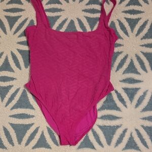 Versace Fuchsia Womens One Piece Bodysuit